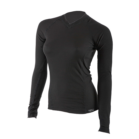 COOL NANO T-shirt długi rękaw V .damskie