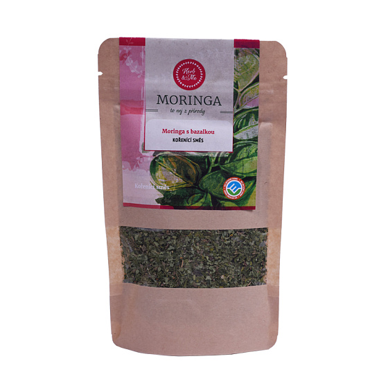 Moringa z bazylią