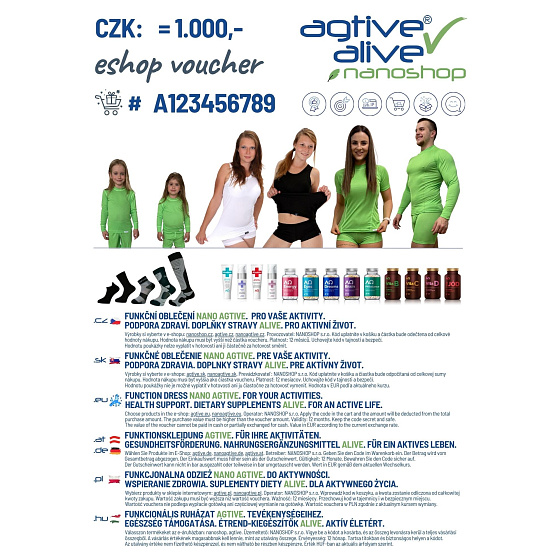 AGTIVE voucher 1000