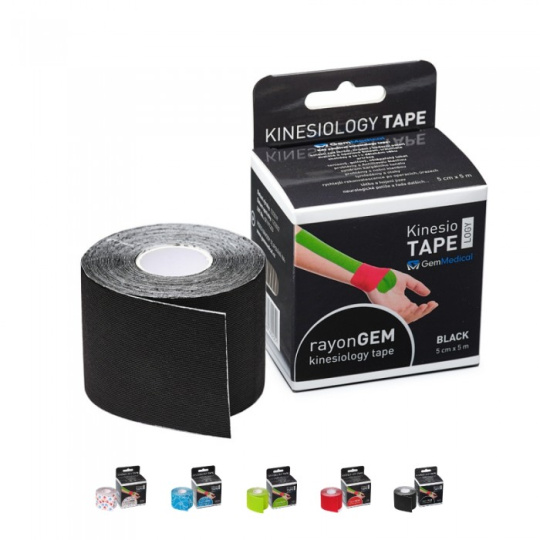 RayonGEM Kinesiology Tape - jedwabiście miękka